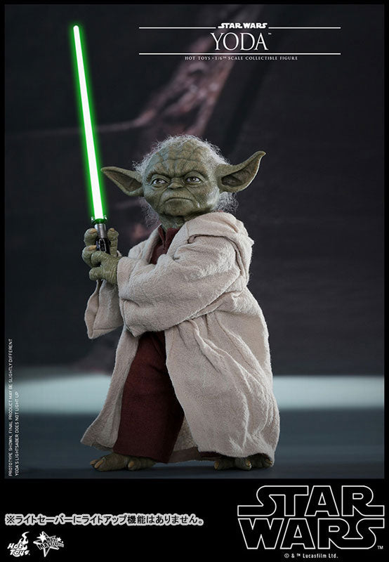 Movie Masterpiece Star Wars: Episode II - Attack of the Clones" 1/6 Scale Figure Yoda