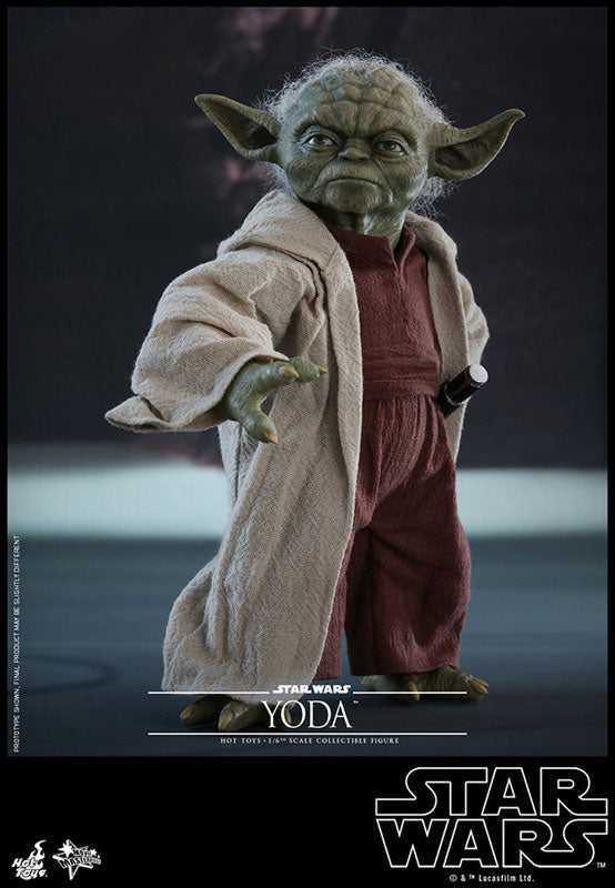 Movie Masterpiece Star Wars: Episode II - Attack of the Clones" 1/6 Scale Figure Yoda