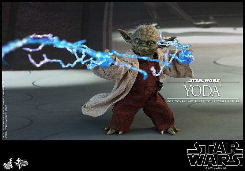 Movie Masterpiece Star Wars: Episode II - Attack of the Clones" 1/6 Scale Figure Yoda