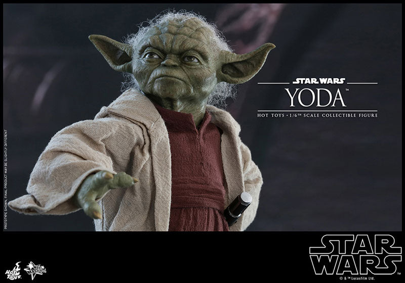 Movie Masterpiece Star Wars: Episode II - Attack of the Clones" 1/6 Scale Figure Yoda