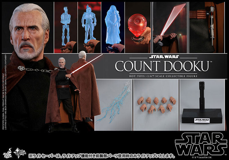 Movie Masterpiece "Star Wars: Episode II - Attack of the Clones" 1/6 Scale Figure Dooku