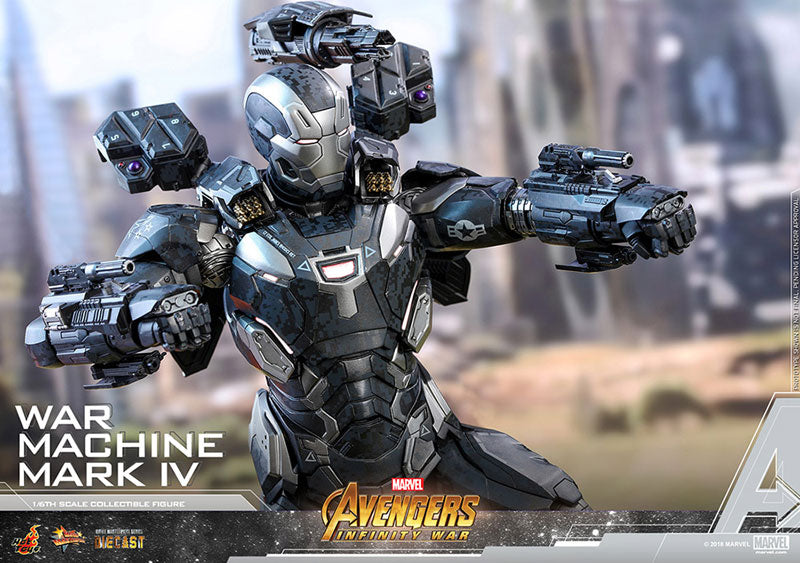 Movie Masterpiece DIECAST "Avengers: Infinity War" 1/6 Figure War Machine Mark. 4