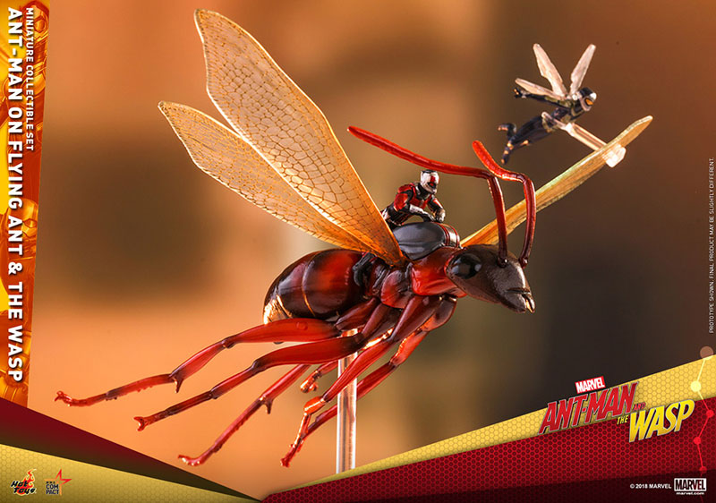 Movie Masterpiece COMPACT "Ant-Man and the Wasp" Ant-Man & Flying Ant & Wasp