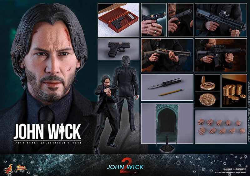 Movie Masterpiece "John Wick: Chapter 2" 1/6 Scale Figure John Wick