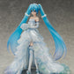 Figura completa de la serie vocal de personajes 01 Hatsune Miku en vestido de novia, versión 1/7