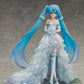 Figura completa de la serie vocal de personajes 01 Hatsune Miku en vestido de novia, versión 1/7