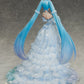 Figura completa de la serie vocal de personajes 01 Hatsune Miku en vestido de novia, versión 1/7