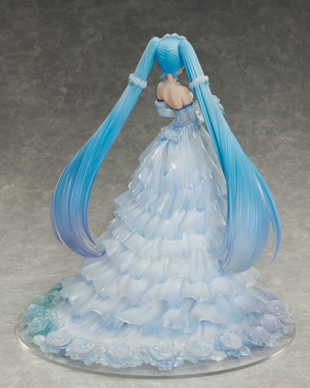 Figura completa de la serie vocal de personajes 01 Hatsune Miku en vestido de novia, versión 1/7