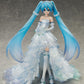 Figura completa de la serie vocal de personajes 01 Hatsune Miku en vestido de novia, versión 1/7