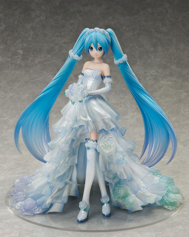 Figura completa de la serie vocal de personajes 01 Hatsune Miku en vestido de novia, versión 1/7