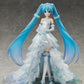 Figura completa de la serie vocal de personajes 01 Hatsune Miku en vestido de novia, versión 1/7