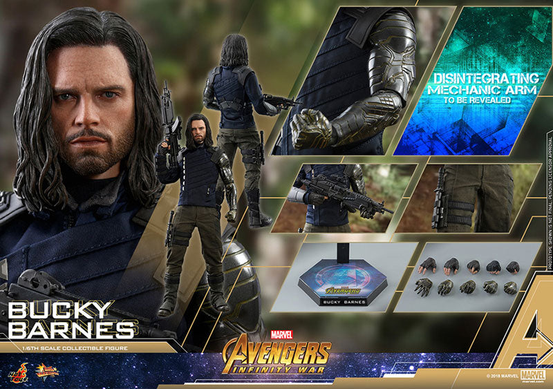 Movie Masterpiece "Avengers: Infinity War" 1/6 Scale Figure Bucky Barnes