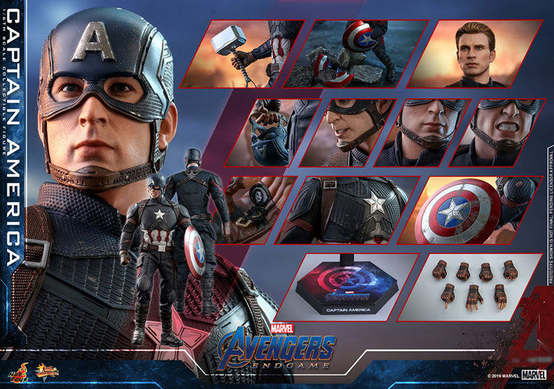 Movie Masterpiece Avengers: Endgame 1/6 Captain America