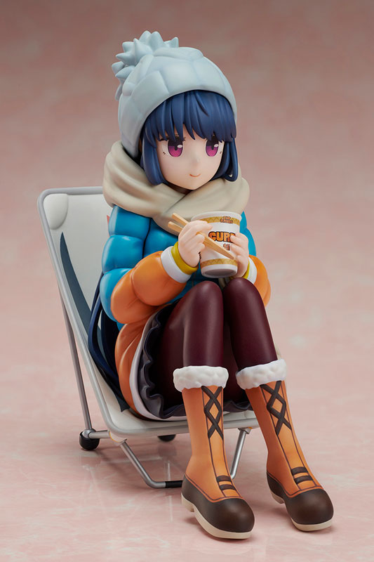 Yuru Camp Rin Shima 1/8 Premium Noodle Stopper Figure | animota