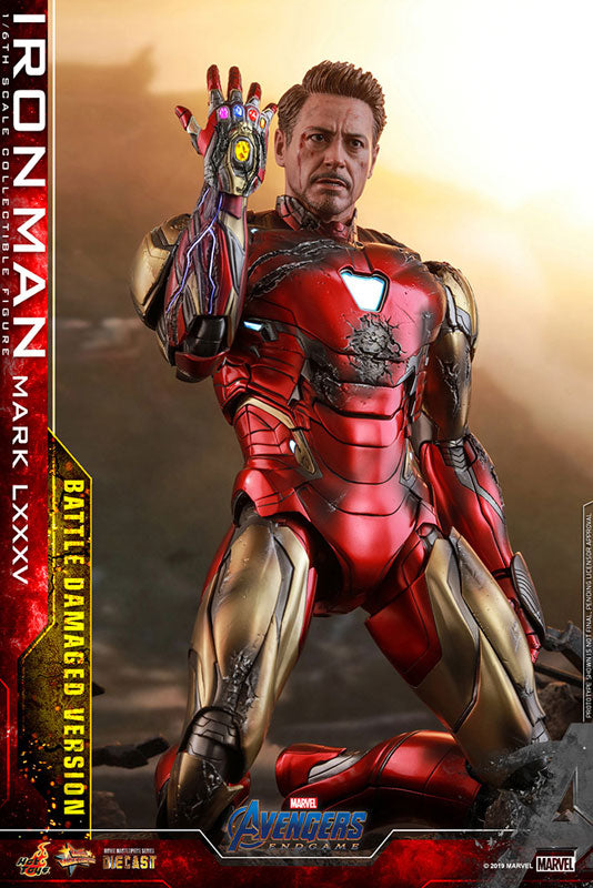Movie Masterpiece DIECAST Endgame Iron Man Mark. 85 (Battle Damaged Ver.)