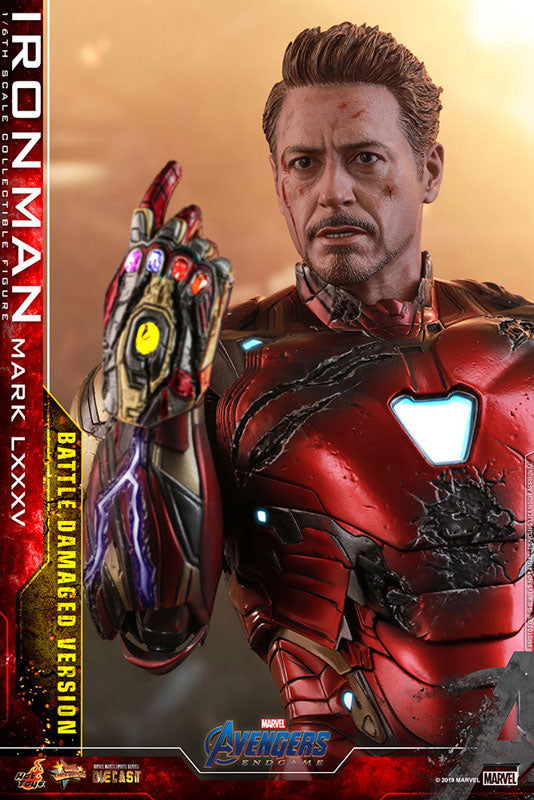 Movie Masterpiece DIECAST Endgame Iron Man Mark. 85 (Battle Damaged Ver.)
