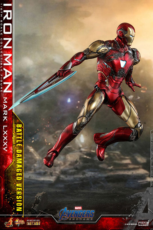 Movie Masterpiece DIECAST Endgame Iron Man Mark. 85 (Battle Damaged Ver.)