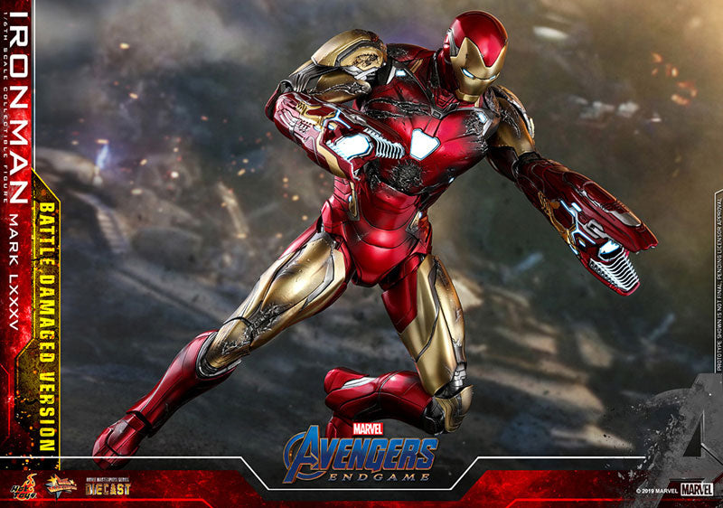 Movie Masterpiece DIECAST Endgame Iron Man Mark. 85 (Battle Damaged Ver.)