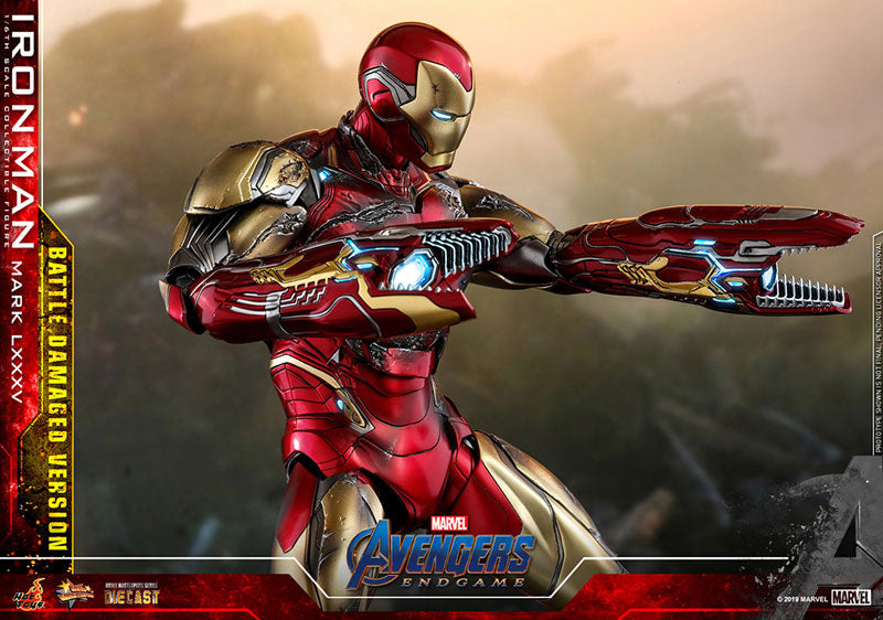 Movie Masterpiece DIECAST Endgame Iron Man Mark. 85 (Battle Damaged Ver.)