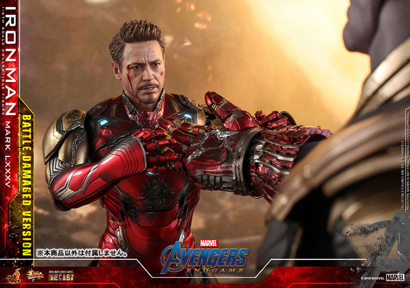 Movie Masterpiece DIECAST Endgame Iron Man Mark. 85 (Battle Damaged Ver.)