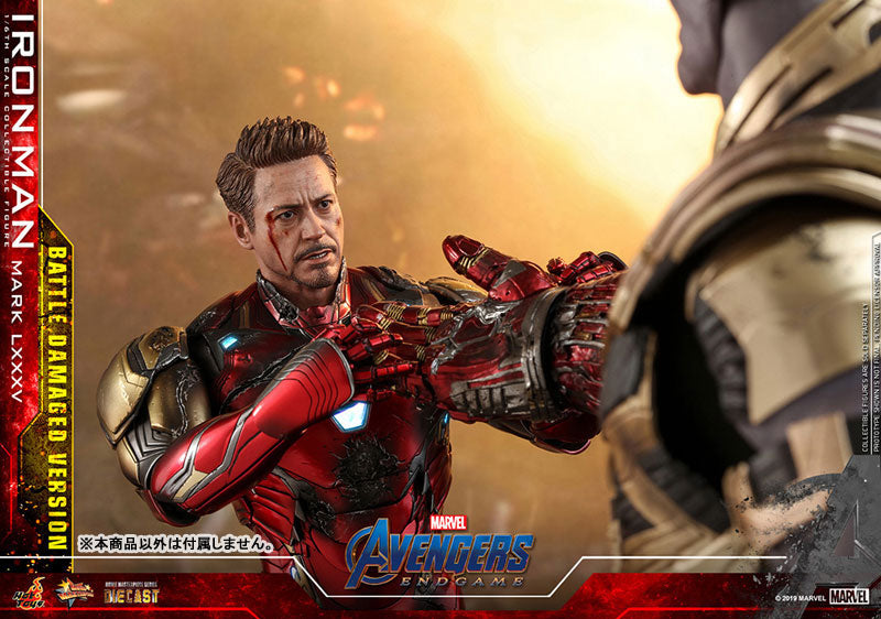 Movie Masterpiece DIECAST Endgame Iron Man Mark. 85 (Battle Damaged Ver.)