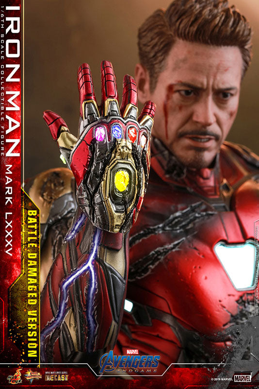 Movie Masterpiece DIECAST Endgame Iron Man Mark. 85 (Battle Damaged Ver.)