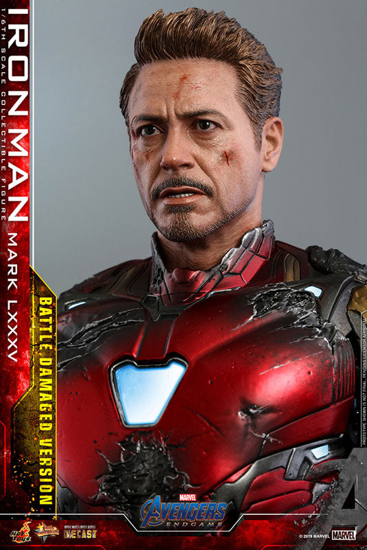 Movie Masterpiece DIECAST Endgame Iron Man Mark. 85 (Battle Damaged Ver.)