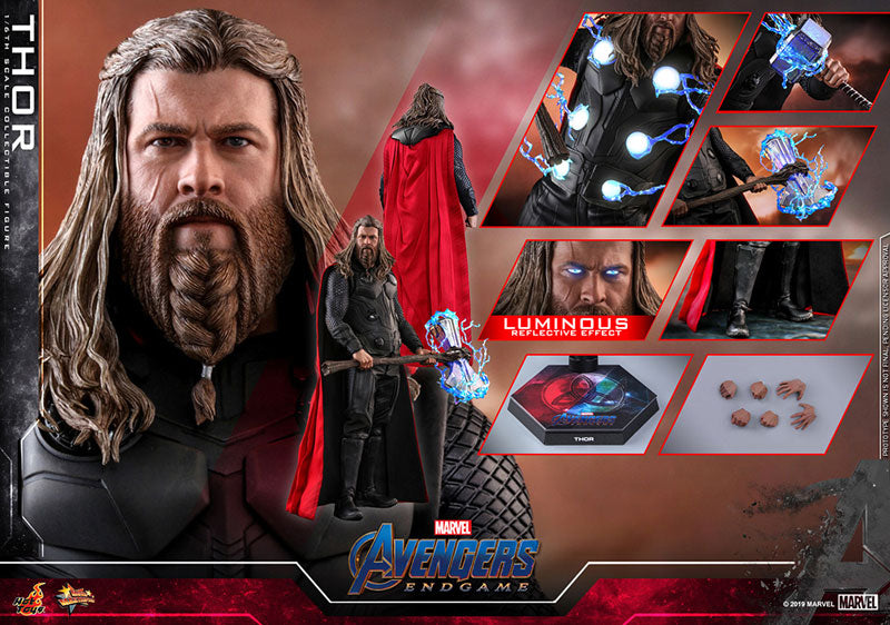 Movie Masterpiece "Avengers: Endgame" 1/6 Scale Figure Thor