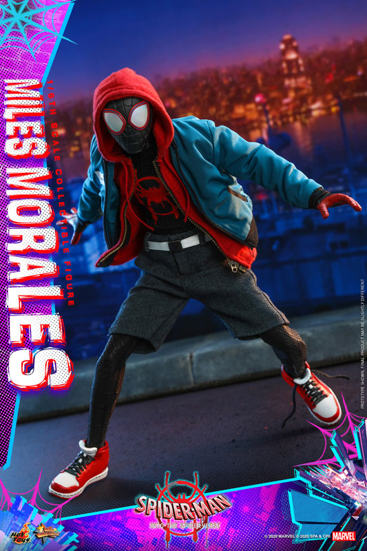 Movie Masterpiece - 1/6 Scale Fully Poseable Figure: Spider-Man: Into the Spider-Verse - Spider-Man (Miles Morales)