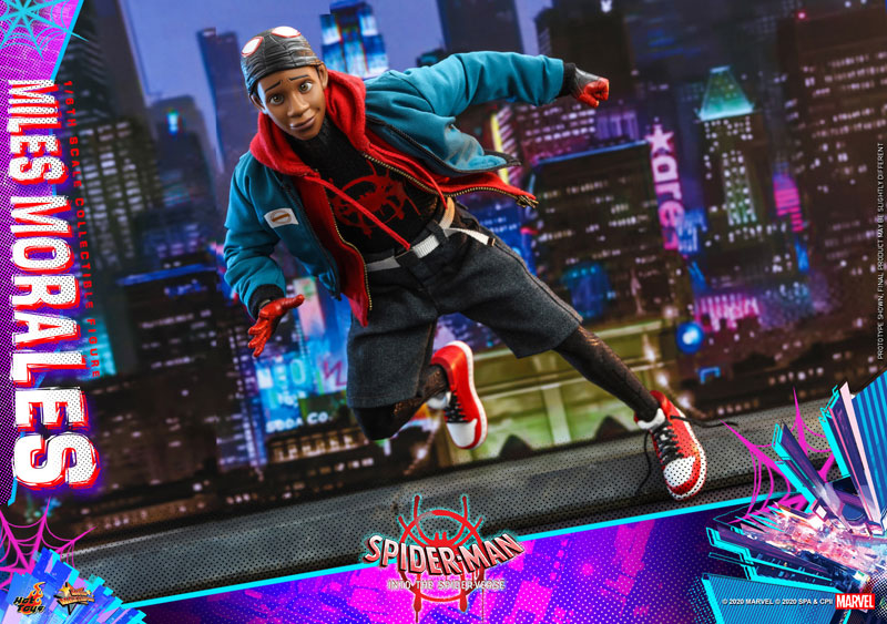 Movie Masterpiece - 1/6 Scale Fully Poseable Figure: Spider-Man: Into the Spider-Verse - Spider-Man (Miles Morales)