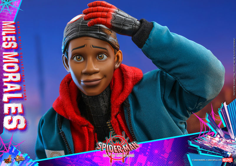 Movie Masterpiece - 1/6 Scale Fully Poseable Figure: Spider-Man: Into the Spider-Verse - Spider-Man (Miles Morales)