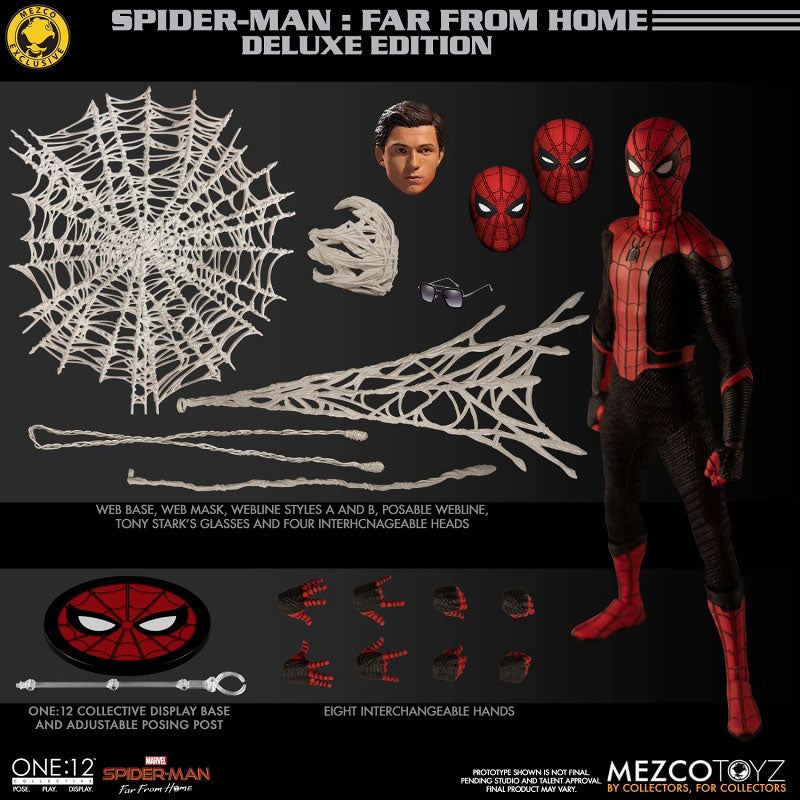 ONE:12 Collective / Spider-Man: Far From Home: Spider-Man 1/12 Action Figure DLX ver | animota