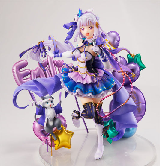 Re:ZERO -Starting Life in Another World- Emilia -Idol Ver.- 1/7 Komplette Figur