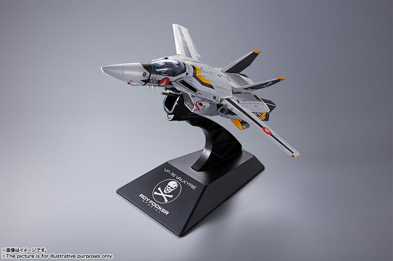DX Chogokin First Press Limited Edition VF-1S Valkyrie Roy Focker Special "The Super Dimension Fortress Macross"