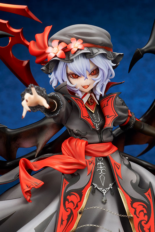 Touhou Project Remilia Scarlet Legend of Scarlet Devil Castle Ver. Extra Color [DARK MOON] 1/8 Complete Figure, Action & Toy Figures, animota