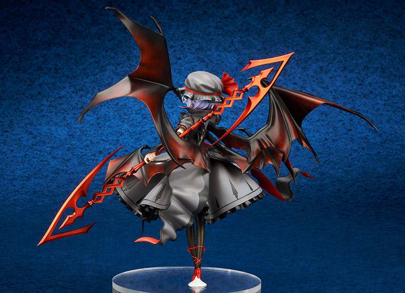 Touhou Project Remilia Scarlet Legend of Scarlet Devil Castle Ver. Extra Color [DARK MOON] 1/8 Complete Figure, Action & Toy Figures, animota