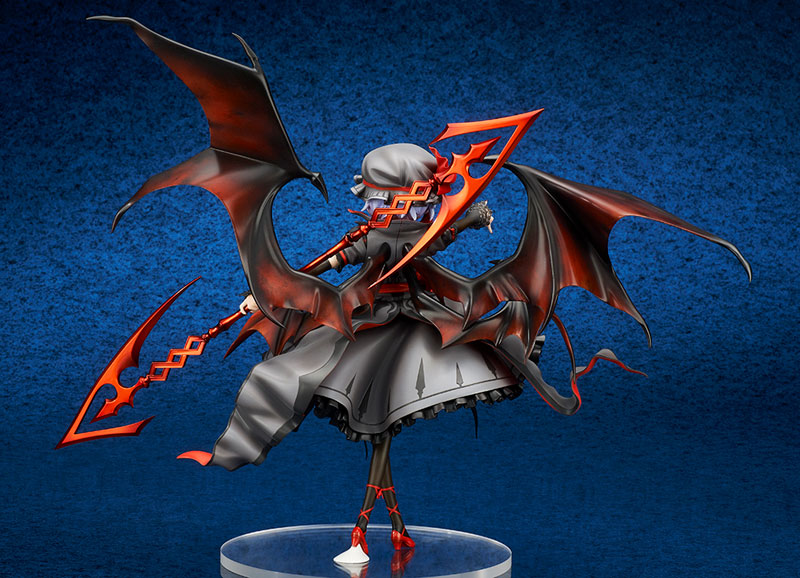 Touhou Project Remilia Scarlet Legend of Scarlet Devil Castle Ver. Extra Color [DARK MOON] 1/8 Complete Figure, Action & Toy Figures, animota