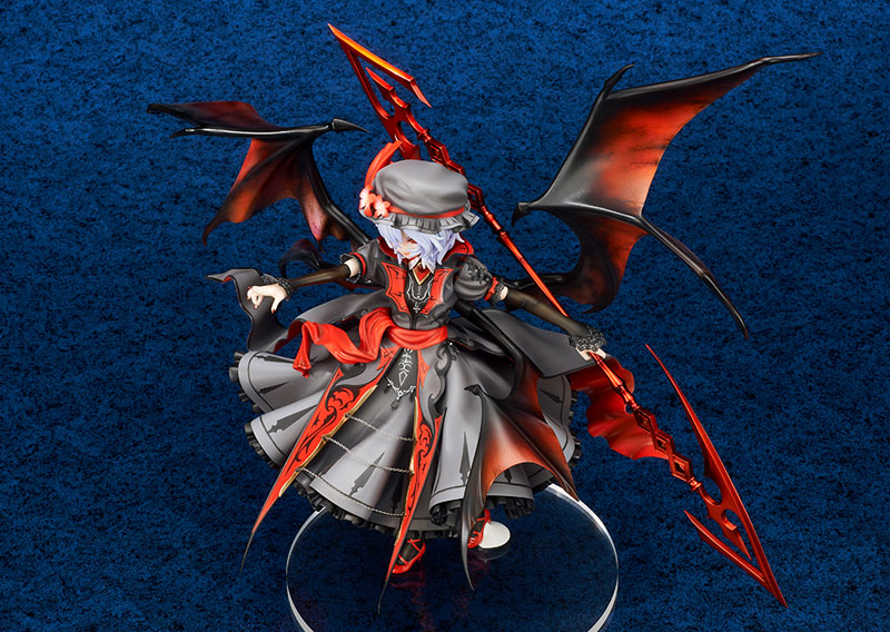 Touhou Project Remilia Scarlet Legend of Scarlet Devil Castle Ver. Extra Color [DARK MOON] 1/8 Complete Figure, Action & Toy Figures, animota