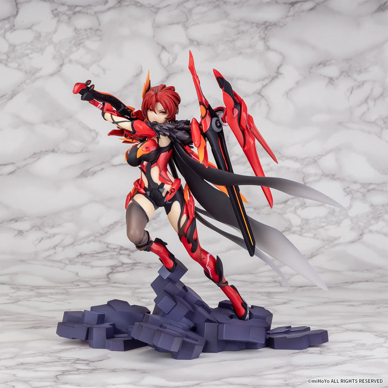 Honkai Impact 3rd Himeko Murata Vermillion Knight, Eclipse Ver. 1/7 Complete Figure, Action & Toy Figures, animota