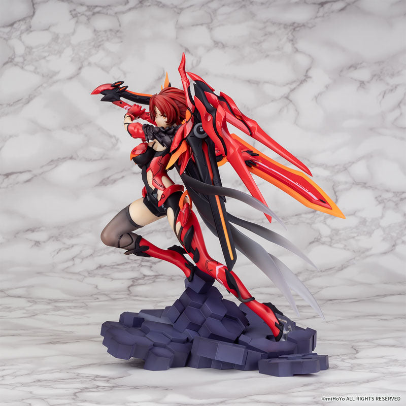 Honkai Impact 3rd Himeko Murata Vermillion Knight, Eclipse Ver. 1/7 Complete Figure, Action & Toy Figures, animota