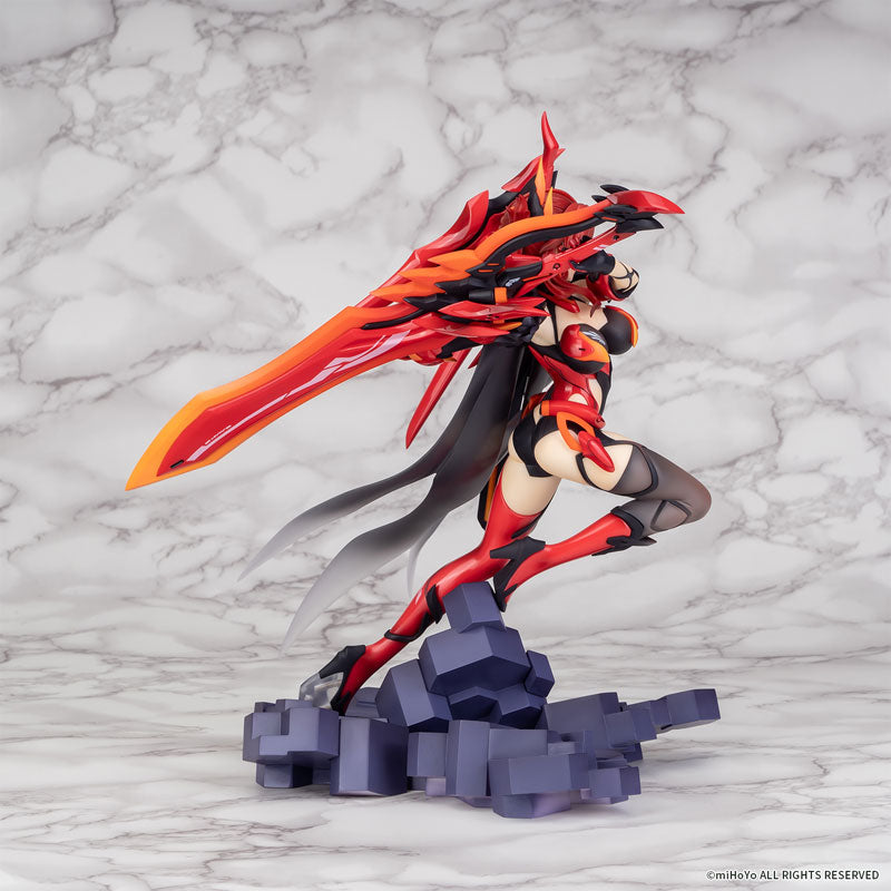 Honkai Impact 3rd Himeko Murata Vermillion Knight, Eclipse Ver. 1/7 Complete Figure, Action & Toy Figures, animota