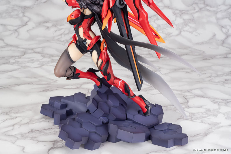 Honkai Impact 3rd Himeko Murata Vermillion Knight, Eclipse Ver. 1/7 Complete Figure, Action & Toy Figures, animota