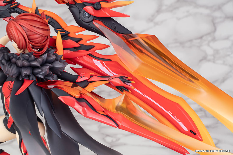 Honkai Impact 3rd Himeko Murata Vermillion Knight, Eclipse Ver. 1/7 Complete Figure, Action & Toy Figures, animota