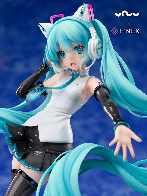 [YOWU x F:NEX] Hatsune Miku Cat Ear Headphone Ver. 1/7 Complete Figure, Action & Toy Figures, animota