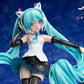 [YOWU x F:NEX] Hatsune Miku Cat Ear Headphone Ver. 1/7 Complete Figure, Action & Toy Figures, animota