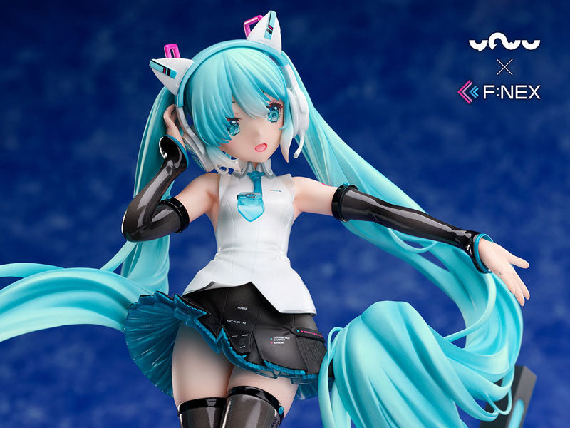 [YOWU x F:NEX] Hatsune Miku Cat Ear Headphone Ver. 1/7 Complete Figure, Action & Toy Figures, animota