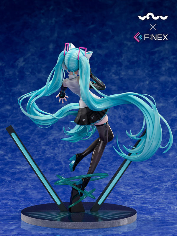 [YOWU x F:NEX] Hatsune Miku Cat Ear Headphone Ver. 1/7 Complete Figure, Action & Toy Figures, animota