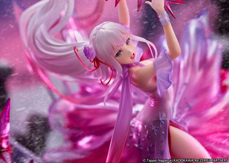 Re:ZERO -Starting Life in Another World- Frozen Emilia -Crystal Dress Ver- 1/7 Complete Figure | animota