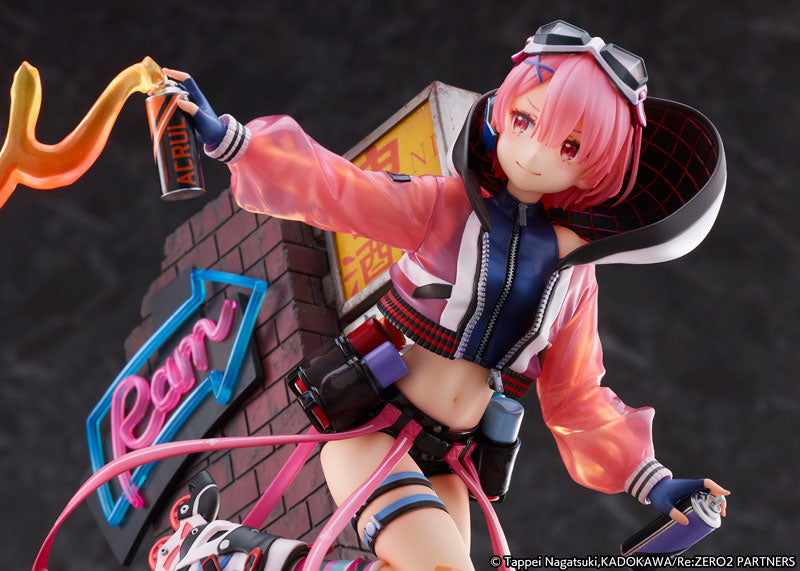 Re:ZERO -Starting Life in Another World- Ram -Neon City Ver.- 1/7 Complete Figure, Action & Toy Figures, animota