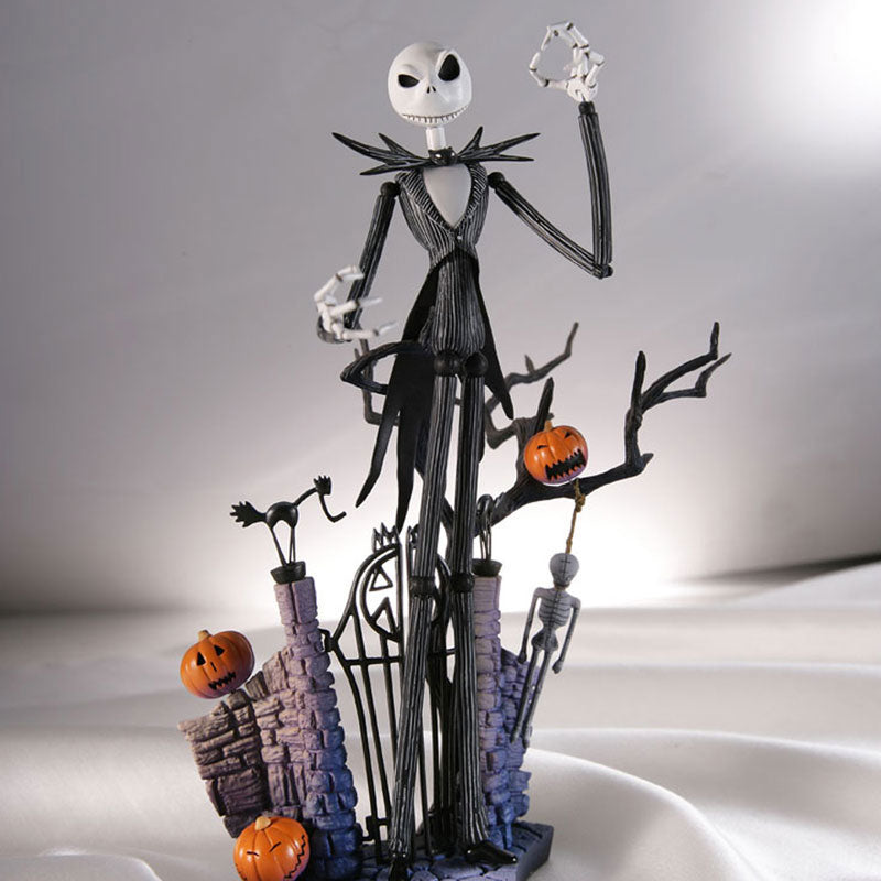 Legacy of Revoltech LR-058 Nightmare Before Christmas Jack Skellington Glow-in-the-Dark Color ver., Action & Toy Figures, animota